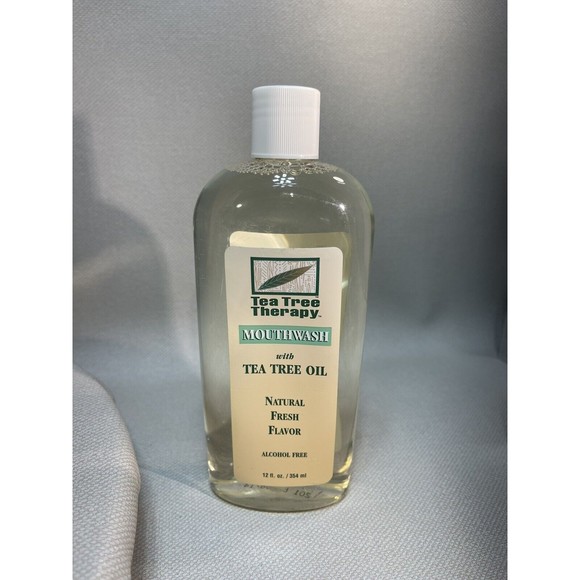 Bath Tea Tree Therapy Mouth Wash With Tea Tree Oil Natural Fresh 12